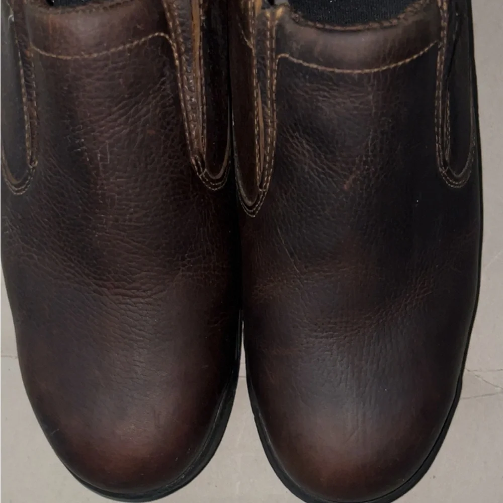 Timberland PRO Men's, Camel Brown, Alloy Toe, EH, Slip On. Size 14. Like new.